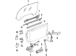 Pontiac Fiero Door Lock Diagram - 16608173