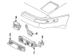 Chevy Fog Light Lens Diagram - 16514378