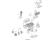Cadillac Fleetwood Crankshaft Thrust Washer Diagram - 3634715