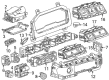 Chevy Silverado 1500 LTD Tachometer Diagram - 85766102