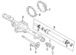 Cadillac Escalade Drive Shaft Diagram - 84546235