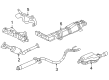 Chevy HHR Exhaust Manifold Diagram - 12606689