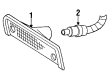 Buick Electra Side Marker Light Diagram - 5975632