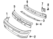 Oldsmobile Silhouette Bumper Cover Diagram - 88895117