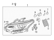 Chevy Traverse Light Socket Diagram - 23242351
