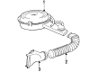 Pontiac Safari Air Filter Diagram - 25095576