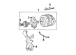 Chevy K1500 Alternator Diagram - 10463046