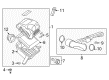 Hummer H3 Air Filter Box Diagram - 15942432