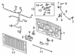 Chevy Silverado 1500 LTD Liftgate Hinge Diagram - 85145036