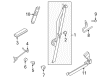 Saturn Astra Seat Belt Diagram - 89027337