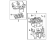 GMC Hummer EV SUV Fuse Box Diagram - 85609049