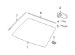 Chevy Colorado Windshield Diagram - 15269975