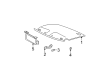 Chevy S10 Sun Visor Diagram - 15992871