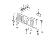 GMC Tailgate Handle Diagram - 25954875