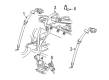 Cadillac CTS Seat Belt Diagram - 19207190