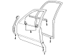 Cadillac DeVille Door Seal Diagram - 25675695