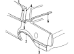 Chevy Celebrity Door Moldings Diagram - 20410838