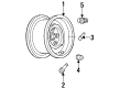 Chevy C3500 Spare Wheel Diagram - 9591697