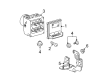 Chevy ABS Pump And Motor Assembly Diagram - 20812606