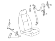 Chevy Suburban 2500 Seat Belt Diagram - 19260170