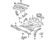 Chevy Cavalier Floor Pan Diagram - 22611149