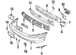 Saturn SL1 Bumper Cover Diagram - 21110670