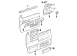 Chevy Armrest Diagram - 15691223