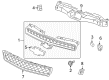 Chevy Suburban 2500 Emblem Diagram - 22830014