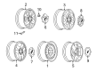 Buick Rainier Spare Wheel Diagram - 9593405