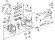 Cadillac Heater Core Diagram - 25740392