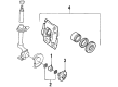 Pontiac LeMans Brake Rotor Diagram - 90250546