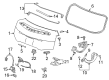 Cadillac Interior Door Handle Diagram - 22892816