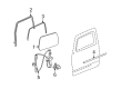 Hummer H3T Window Regulator Diagram - 25939268