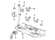 Saturn L300 Seat Belt Diagram - 22678008
