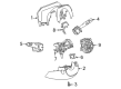 GMC Hummer EV SUV Windshield Wiper Switch Diagram - 85131861
