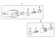 Chevy TPMS Sensor Diagram - 13507403