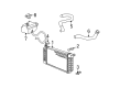 Chevy C1500 Radiator Diagram - 52470421