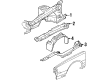 Oldsmobile Toronado Wheelhouse Diagram - 3524724