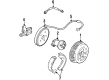 Buick LeSabre Backing Plate Diagram - 18025197
