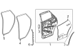 Cadillac OPTIQ Door Seal Diagram - 84969357