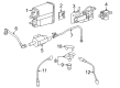 Chevy Silverado 3500 HD Canister Purge Valve Diagram - 84335530