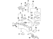 Saturn Automatic Transmission Shifter Diagram - 21002880