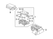 Chevy SSR HVAC Relay Diagram - 15016745