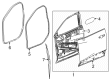 Chevy Equinox EV Door Seal Diagram - 86597896