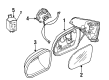 Cadillac Catera Car Mirror Diagram - 90565909