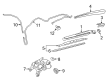 GMC Terrain Windshield Washer Nozzle Diagram - 25895519