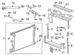 Cadillac CT6 Water Hose Diagram - 84065780