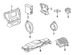 GMC Acadia Car Speakers Diagram - 42788288