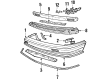 Pontiac Bonneville Air Deflector Diagram - 25527643