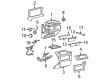 Chevy Blend Door Actuator Diagram - 89018960